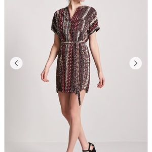 Belted ornate dress from forever 21 size medium